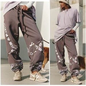 FP Movement Snow Flow Joggers by Free People in the color "Driftwood Combo